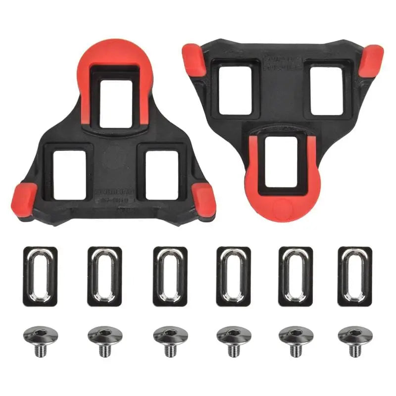 Shimano SPD-SL Cleat Set Var Col Bike Parts Shimano Red Fixed Mode