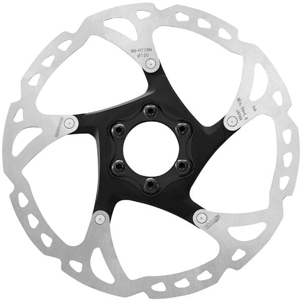 Shimano XT SM-RT76 6-Bolt Disc Brake Rotor - 203mm Bike Parts Shimano