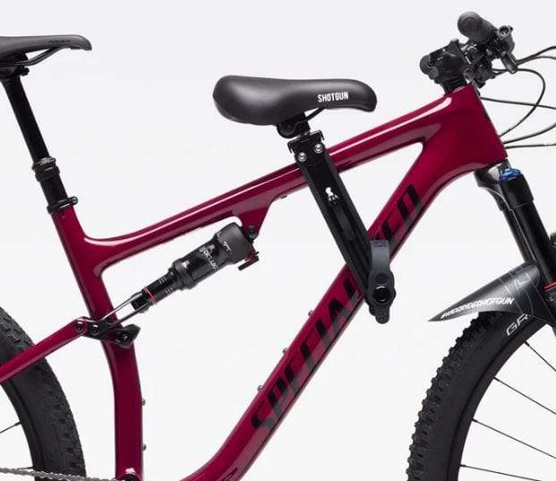 Shotgun Kids MTB Seat Bike Parts Shotgun