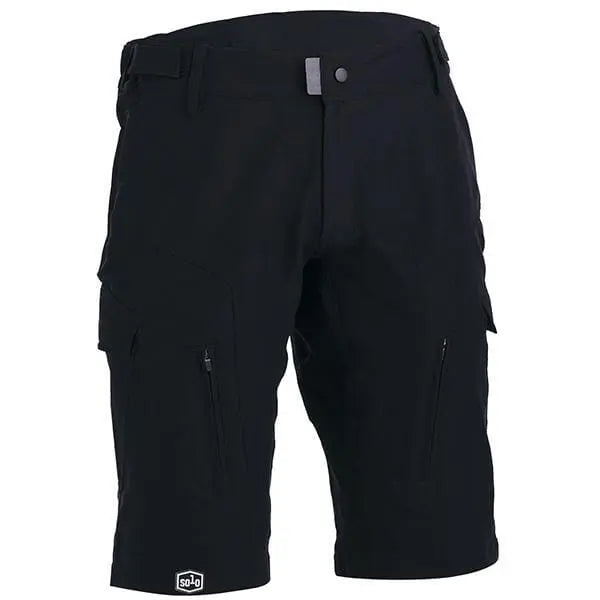 Solo Womens MTB Tech Shorts Black Bike Parts Solo XS