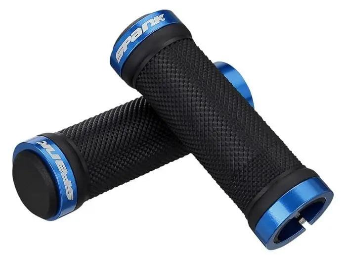 Spank Spoon Grom Grips various Bike Parts Spank Blk/Blu 