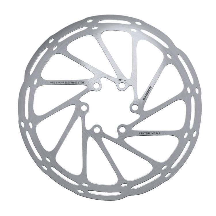 SRAM CenterLine 6-Bolt Disc Brake Rotor - 160mm Bike Parts SRAM