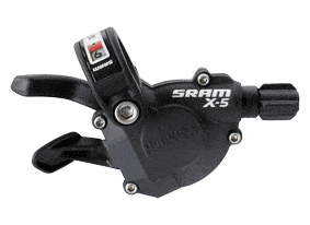 SRAM X5 9-Speed Trigger Shifter Bike Parts SRAM
