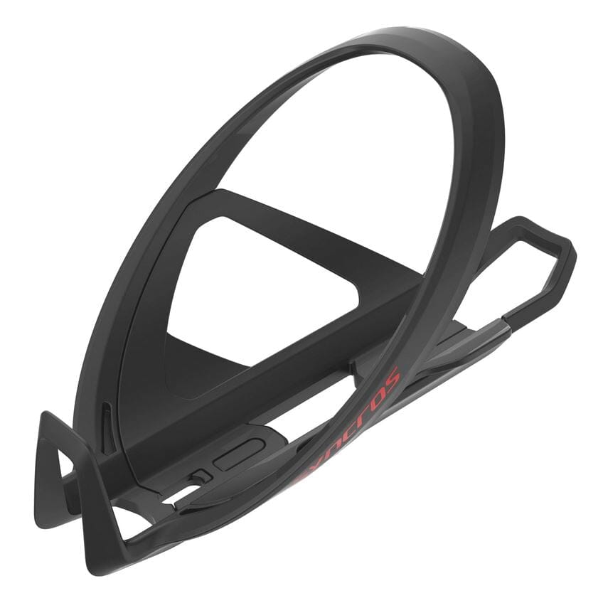 Syncros Cache Bottle Cage 2.0 Black Red Bike Parts Syncros