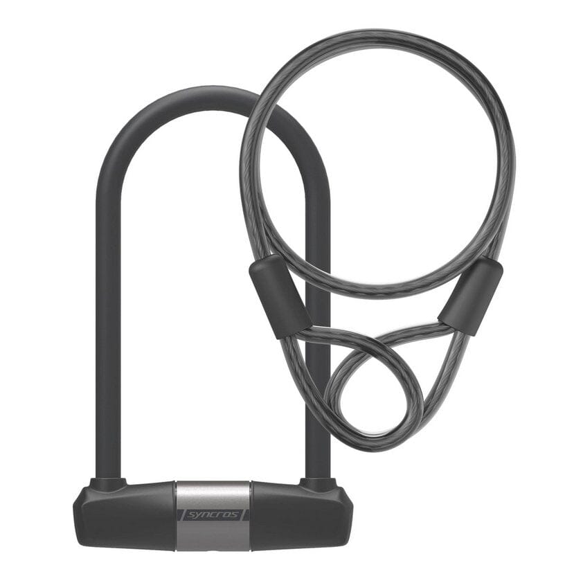 Syncros U Lock and Cable 115 x 229mm Bike Parts Syncros