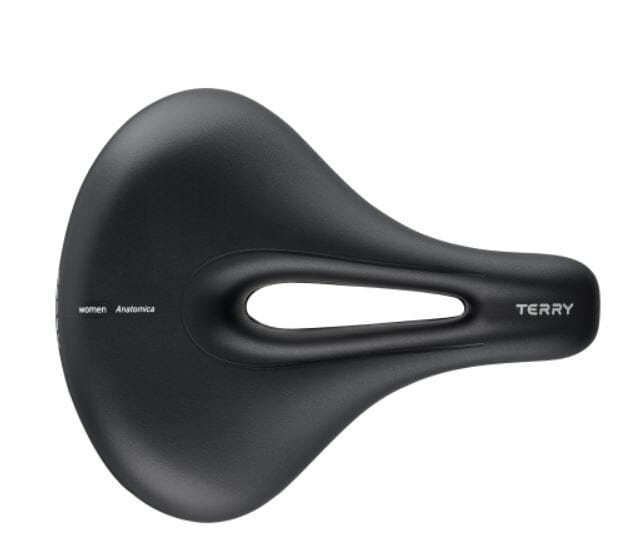 Terry Saddle Anatomica Womens Black City Bike Parts Terry