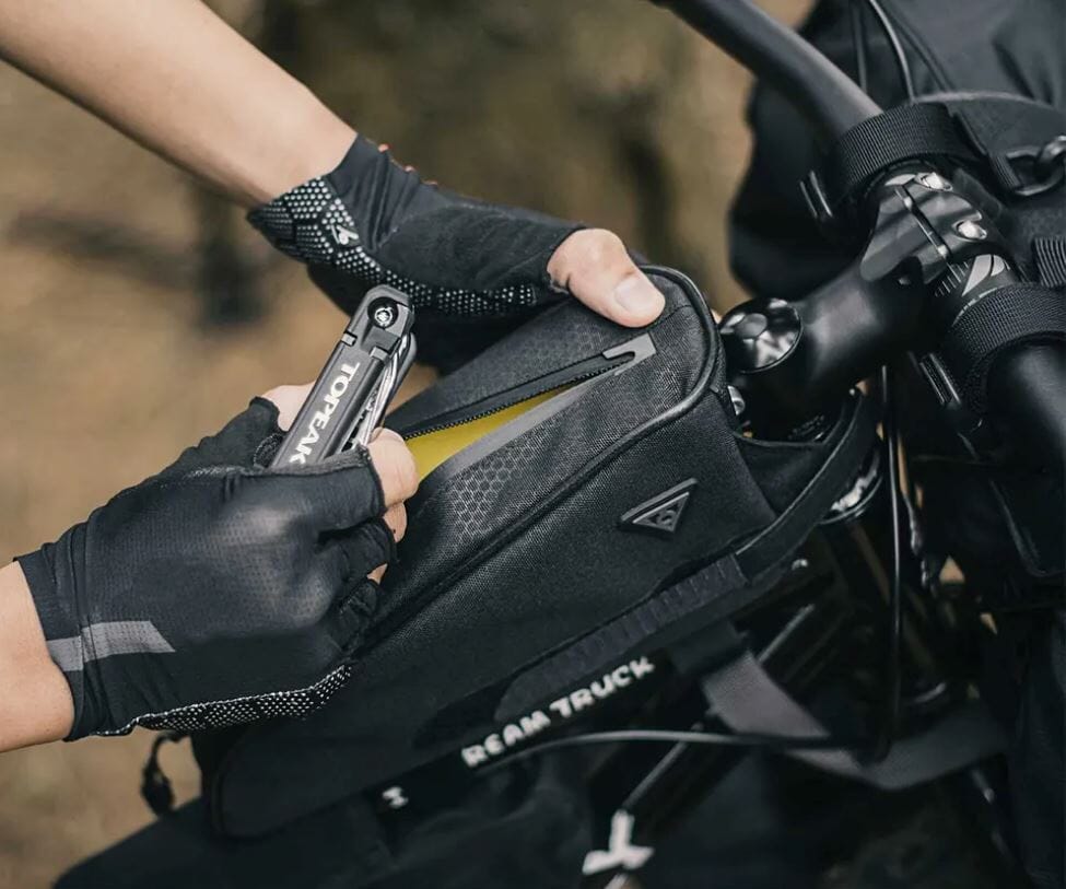 Topeak Bikepacking Toploader Frame Bag Bike Parts Topeak Black 
