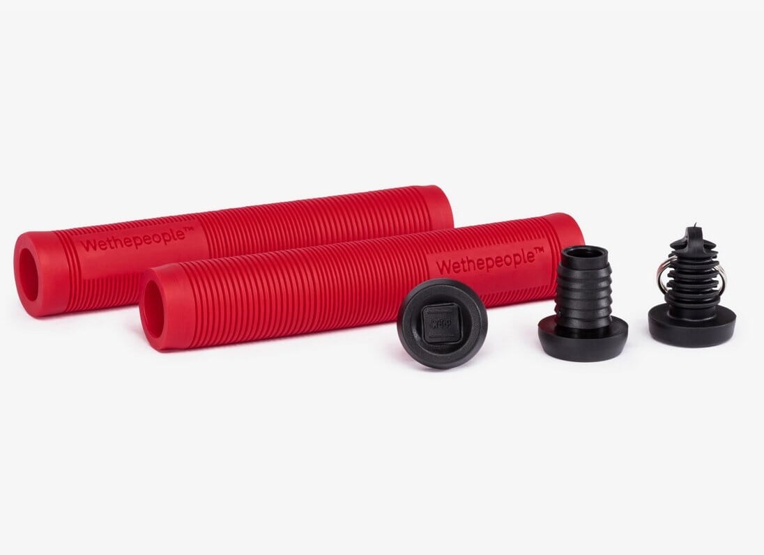 WTP Perfect BMX Grips Red Bike Parts We The People