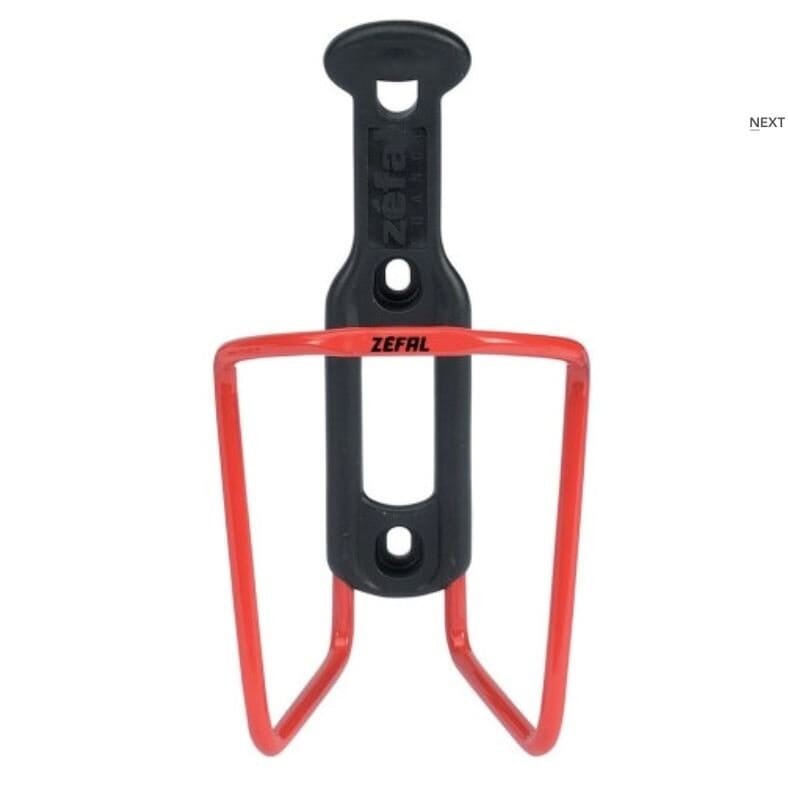 Zefal Alloy Bottle Cage Plastic Red Bike Parts Zefal