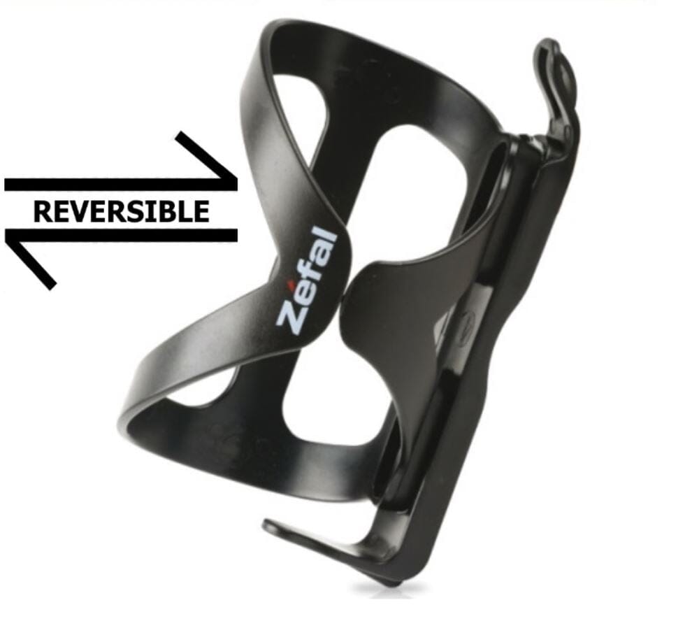 Zefal WIIZ reversable bottle cage Black side pull Bike Parts Zefal